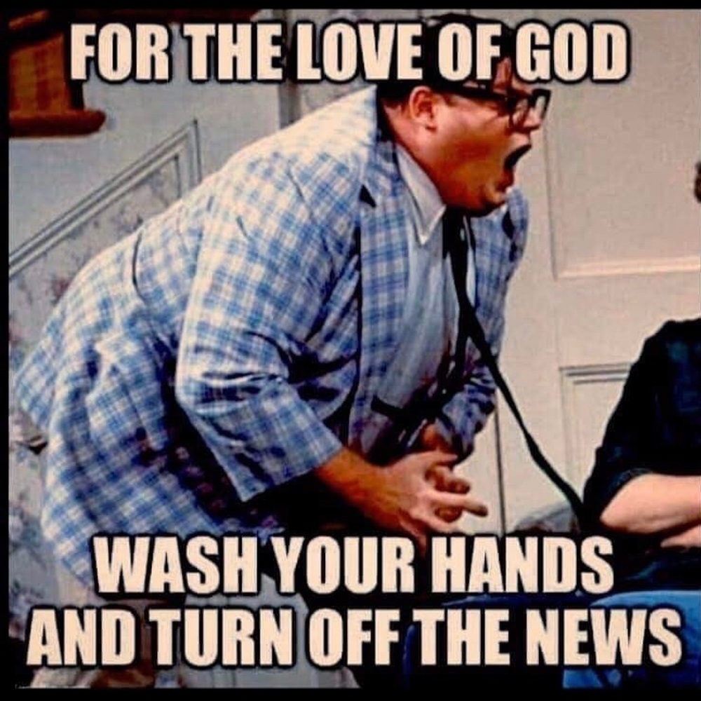 Keep calm and wash your hands